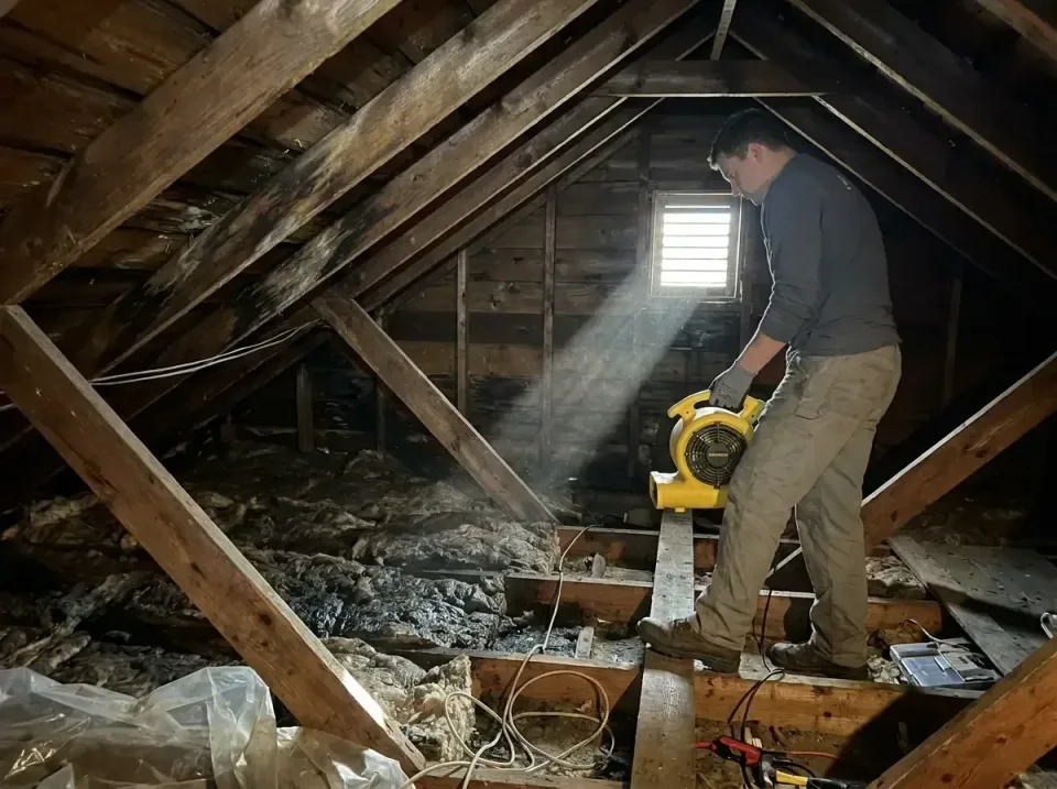 attic-water-damage-drying-proc-007 — frequently asked questions, Emergency Water Extraction & 24/7 Flood Response in Cleary,…